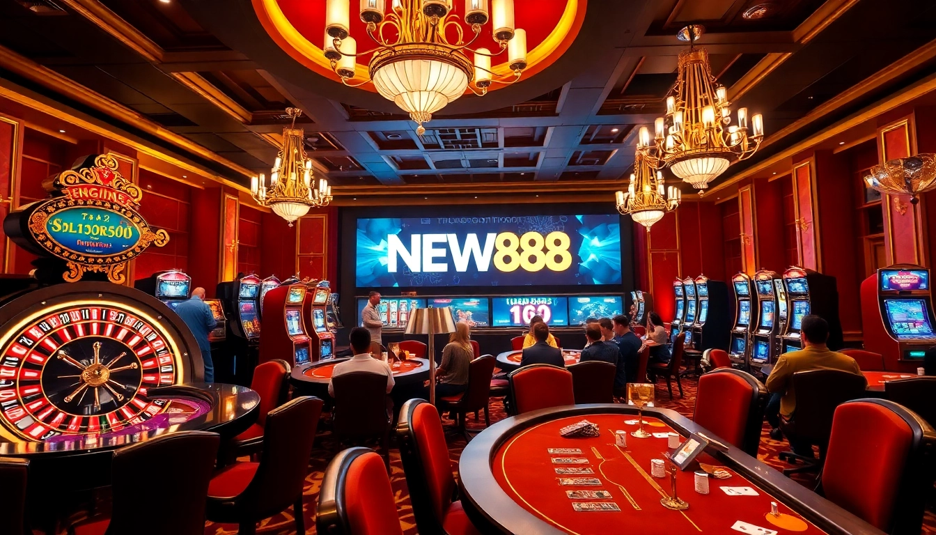 Experience the thrilling excitement of NEW88 with vibrant casino games and engaging gameplay.