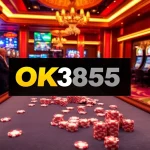 Experience luxury gaming at OK365 with vibrant casino tables and engaging live dealers.