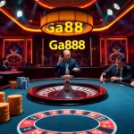 Experience the excitement of Ga888 with players engaging in thrilling casino games and vibrant gambling action.