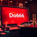 Experience the thrill of gaming with Do666, featuring luxurious casino elements and online betting interfaces.