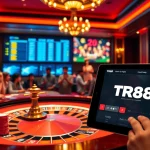 Players experiencing the thrill of gambling at TR88 while engaged in a game of roulette.