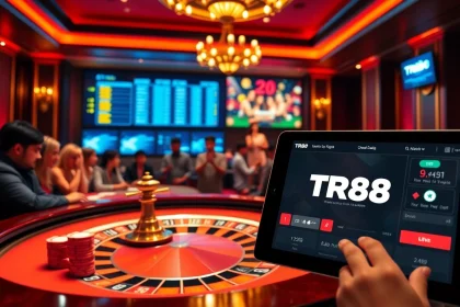Players experiencing the thrill of gambling at TR88 while engaged in a game of roulette.