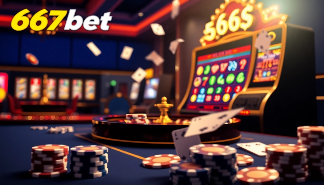 Feel the thrill at 667bet with dynamic casino games and vibrant betting activities.