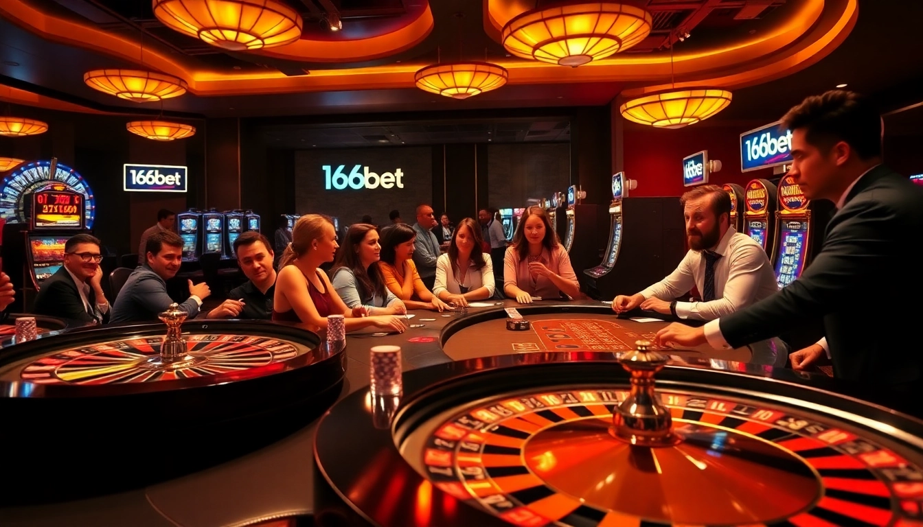 Experience the thrill at 166bet with vibrant casino tables and exciting gameplay.