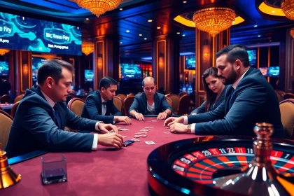 Experience high-stakes excitement at a live casino from https://bong99.pro/ with poker players in action.