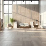 Carrelage chic présenté dans un intérieur moderne, mettant en valeur un design élégant.