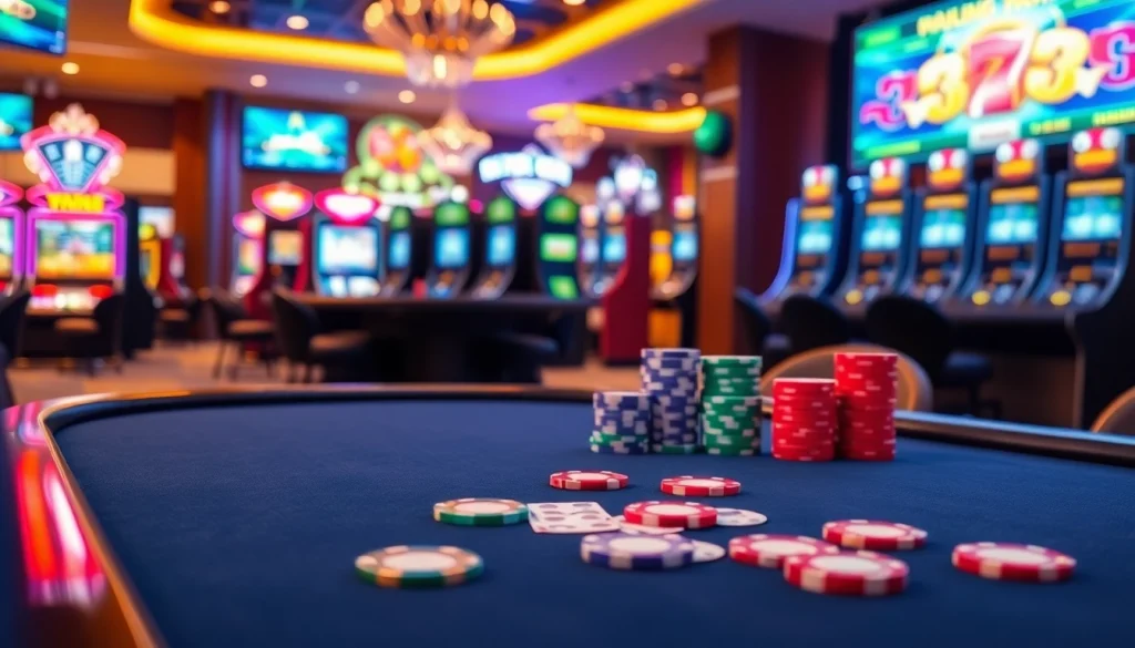 Célébrez le meilleur casino en ligne avec des jeux captivants et une ambiance dynamique.