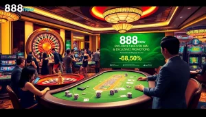 Experience the excitement of 888new Khuyến mãi with players engaging in high-stakes casino action.