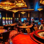 Experience the thrill of classic casino games at https://da88.monster/, showcasing vibrant slot machines and poker action.