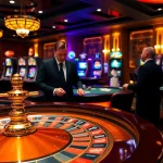 Experience the thrilling ambiance of the meilleur casino en ligne France with vibrant gaming elements.