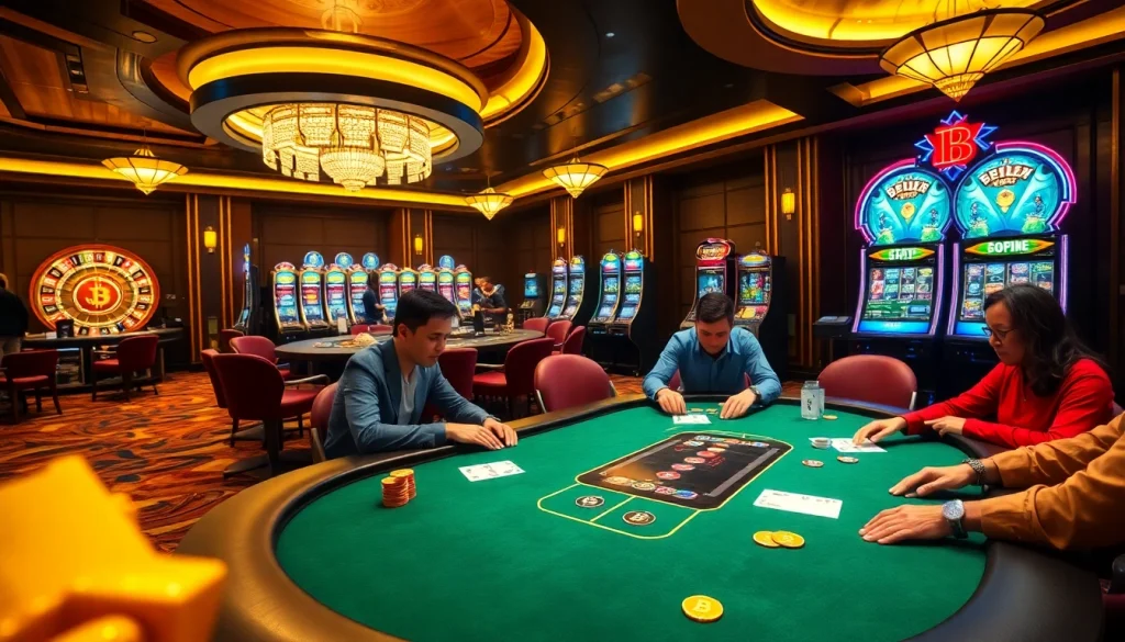 Experience the thrill of casino crypto en ligne with exciting games and vibrant visuals.