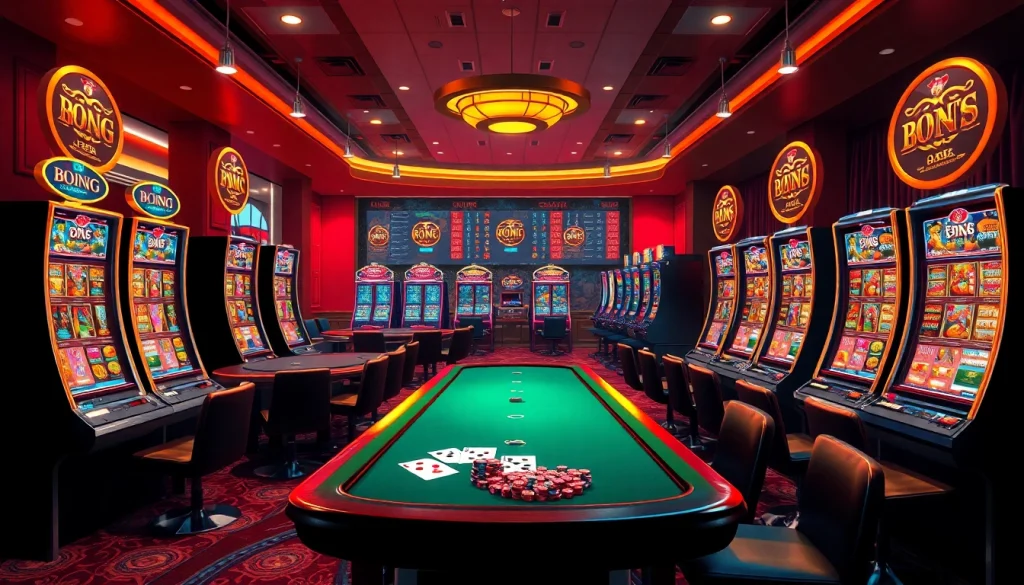 Découvrez le meilleur casino en ligne avec une atmosphère de luxe et de divertissement.