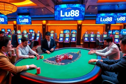 Experience thrilling wins at Lu88 with vibrant casino games and engaging players.