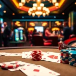 Engage with S8-themed poker chips as players enjoy a thrilling casino atmosphere.