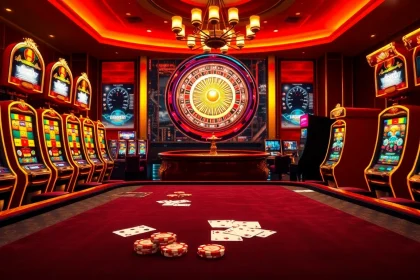 Gambler at a luxurious 88i casino table, engaging in a high-stakes poker game.