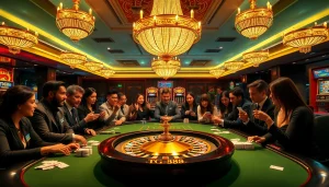 Experience thrilling gameplay at TG88 casino with vibrant tables, roulette, and poker action.