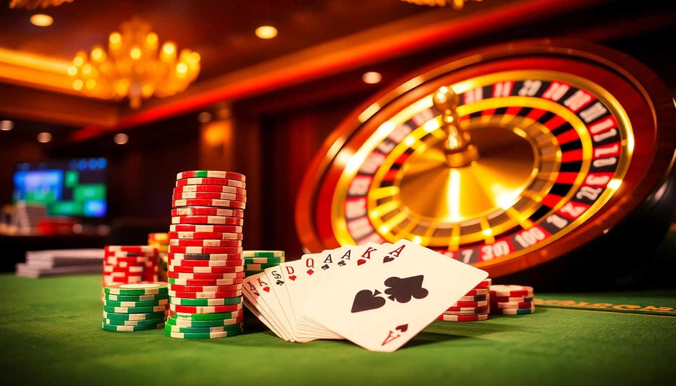 Experience high-stakes gaming excitement with https://23win.monster/ at this vibrant casino table.