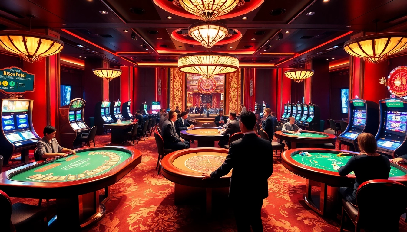 Experience the thrill of high-stakes gambling at https://dabet.br.com/ with elegant tables, vibrant players, and luxurious atmosphere.