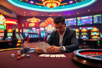 Engage with thrilling games at uu88, featuring poker, roulette, and vibrant casino action.