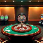 Engaging visual of đăng nhập rr88 login interface with luxury casino elements like poker chips and roulette wheel.