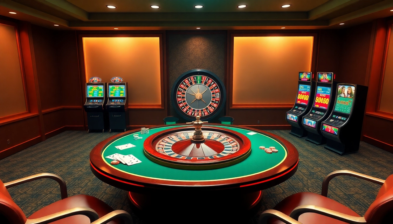 Engaging visual of đăng nhập rr88 login interface with luxury casino elements like poker chips and roulette wheel.